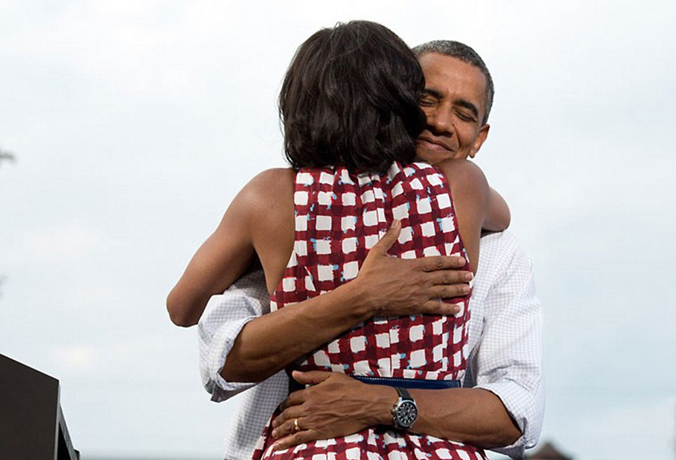 עוד רגע של אהבה (צילום: Offical White House Photo) (צילום: Offical White House Photo)