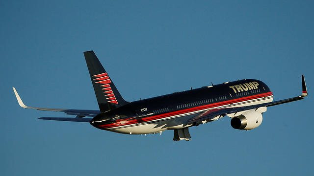 והמטוס של טראמפ (צילום: רויטרס) (צילום: רויטרס)