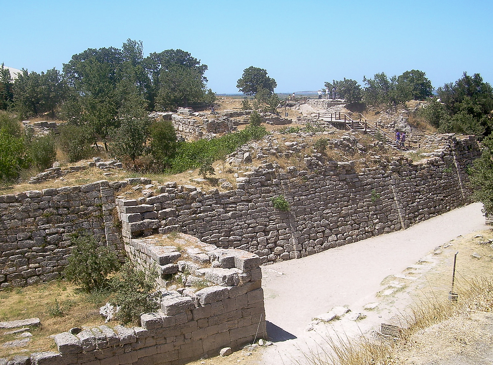 חומת טרויה העתיקה ()