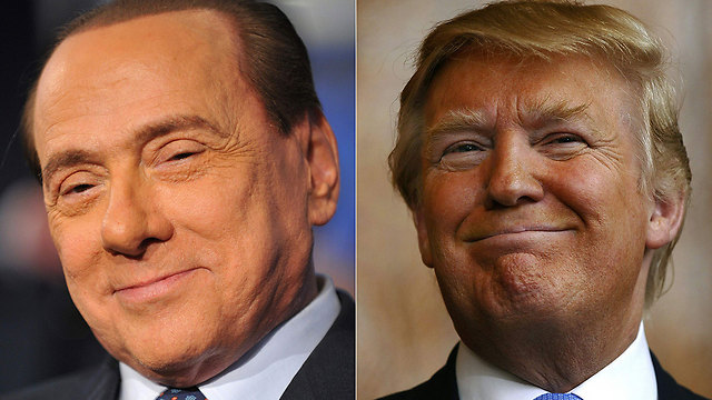 Berlusconi and Trump: Birds of a feather flock together (Photo: AFP)