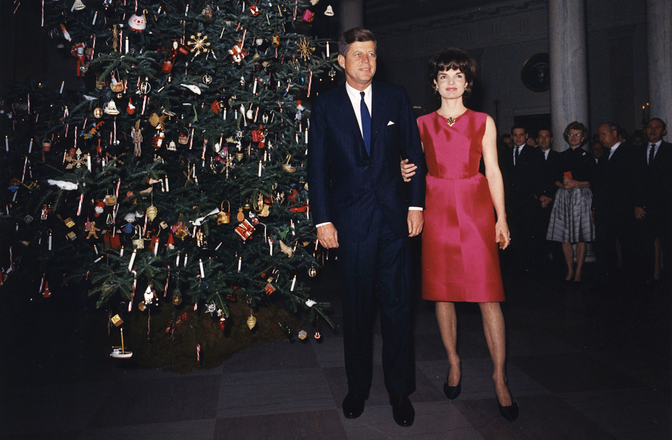 השראה לכל אישה ראשונה. ג'קי וג'ון פ' קנדי, 1962 (צילום: Gettyimages)