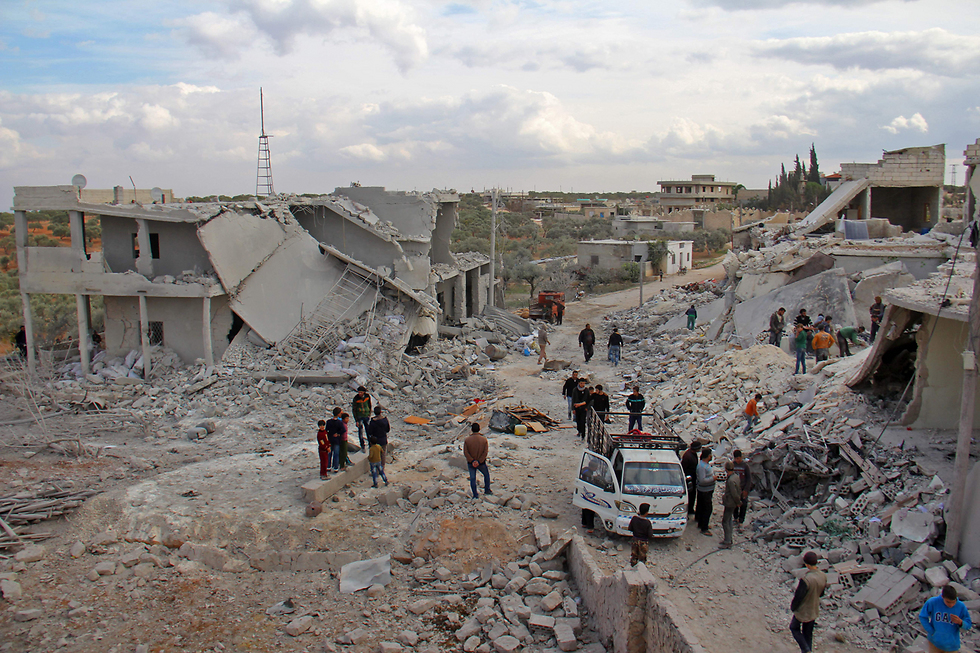 ההרס וההשמדה בסוריה מדגימים היטב לאן עלול העולם כולו להידרדר (צילום: AFP) (צילום: AFP)