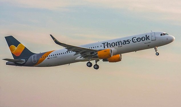 מטוס של חברת "תומאס קוק" פגע בעשרות חסידות ויצא בשלום (Thomas Cook)