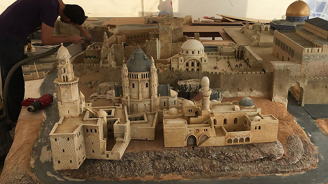 Model of Jerusalem (Photo: Alon Levita) (Photo: Alon Levita)