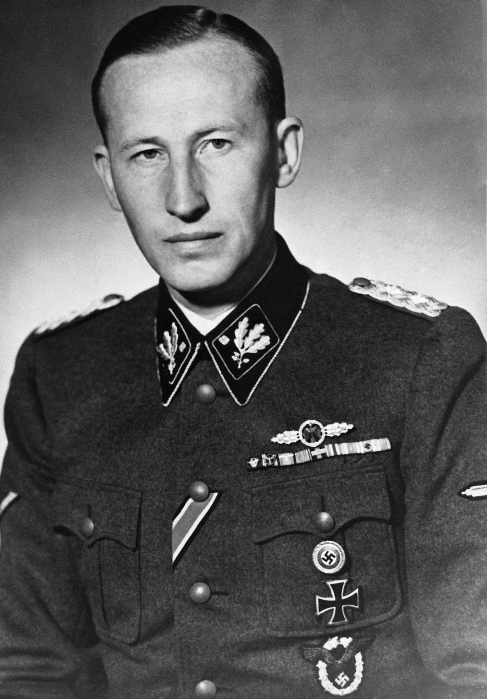 Nazi leader Reinhard Heydrich in an unknown location sometime in 1942. Lina Heydrich, the widow of assassinated Heydrich, one of the main architects of the Holocaust, was among the most prominent recipients of pensions for 'victims of war' who were injured in World War II. (Photo: AP)