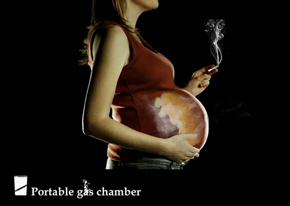 מה קורה לעובר כשאמו מעשנת בהריון ( ) ( )
