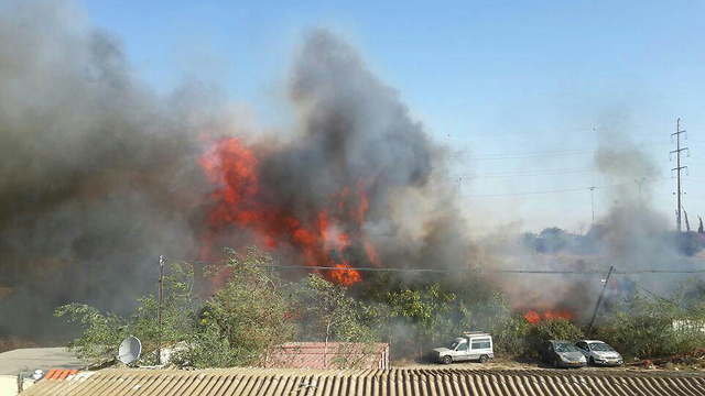 Fires in Haifa (Photo: Firefighting and Rescue Commission) (Photo: Firefighting and Rescue Commission)