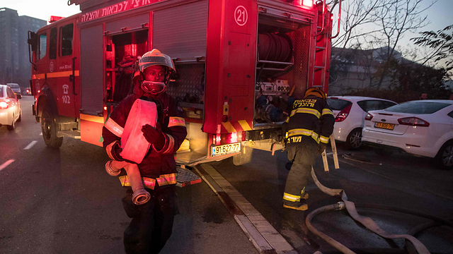 Пожар в Хайфе. Фото: AFP (архив)