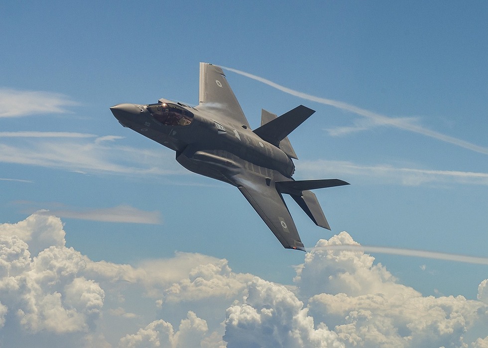 "התגשמות החלומות של טייס הקרב". מטוס אדיר F-35I (צילום: דובר צה"ל) (צילום: דובר צה