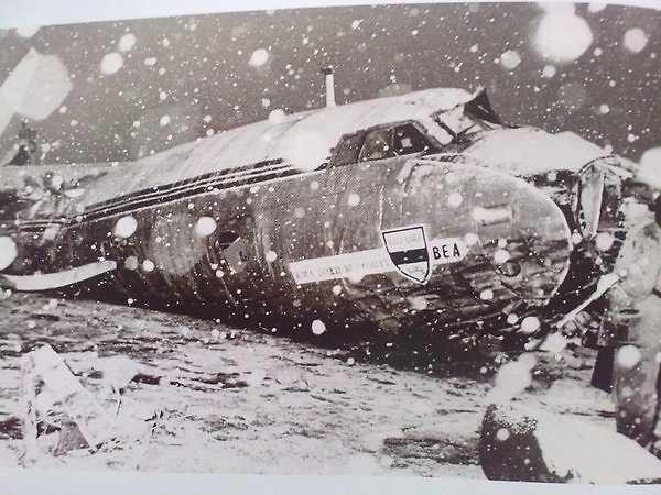 המטוס המרוסק של מנצ'סטר יונייטד ב-1958