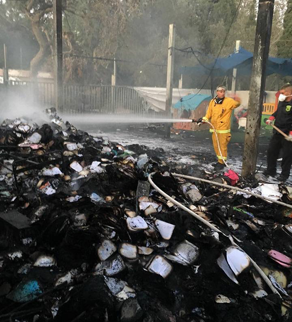 Burnt pages from the Synagogue (Photo: Rabbi Dovi Hiyon)