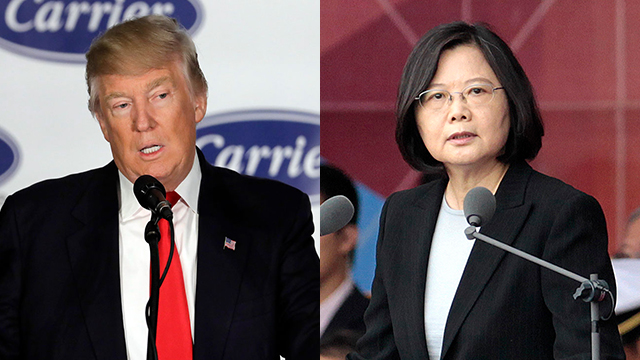 ממשיכים במערכת יחסים. נשיאת טייוואן ונשיא ארה"ב (צילום: AP) (צילום: AP)