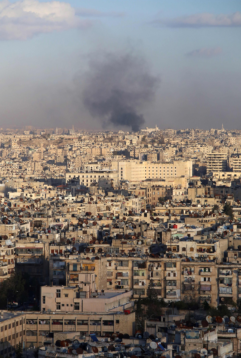 הקרבות בעיר חלב (צילום: AFP) (צילום: AFP)