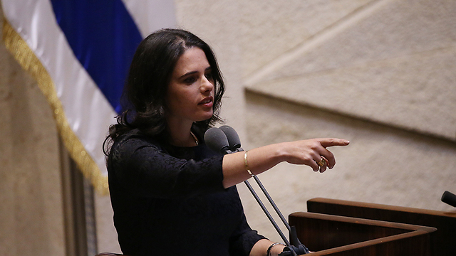 Justice Minister Ayelet Shaked. ‘Judea and Samaria residents will be addressed in all governmental bills from now on’ (Photo: Alex Kolomoisky)