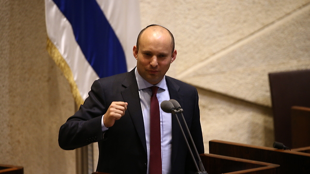 Naftali Bennett: 'This is  a proud day' (Photo: Ohad Zwigenberg)