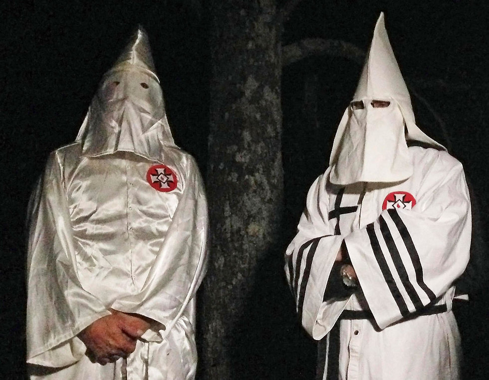 חברי ה-KKK שהתראיינו ל-AP (צילום: AP) (צילום: AP)
