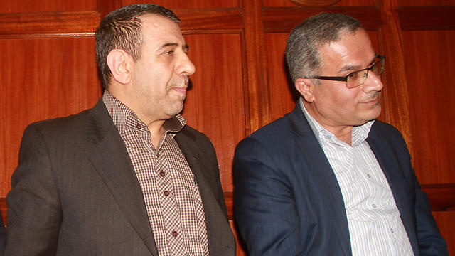Iranians Sayed Ebrahimi and Abdolhosein Safafe (Photo: Reuters)