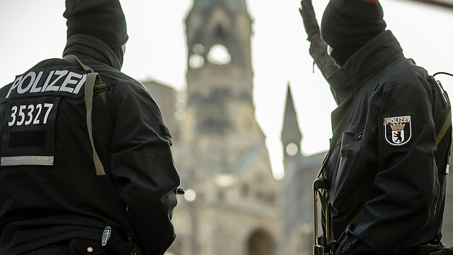 German police on site following the attack (Photo: AFP)