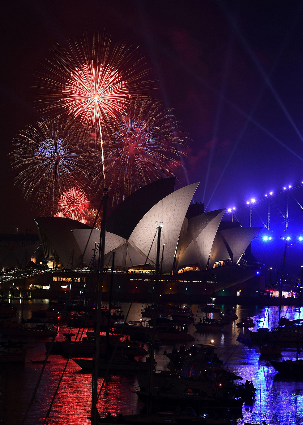 Sydney, Australia welcomes 2017 (Photo: AFP)