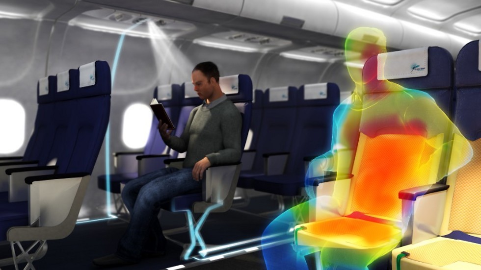 המושב המחומם (צילום: Airbus) (צילום: Airbus)