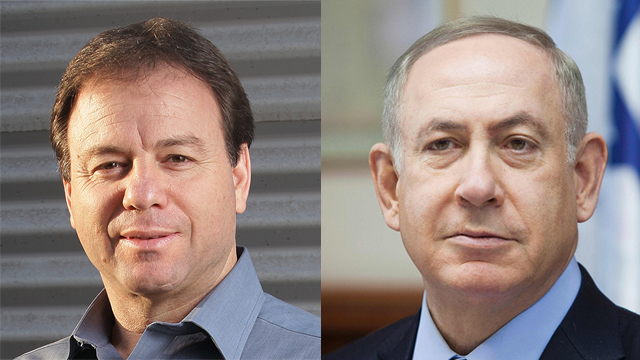 Horowitz (L) and Netanyahu (Photos: AFP, Tal Shahar) (Photos: Tal Shahar, AFP)