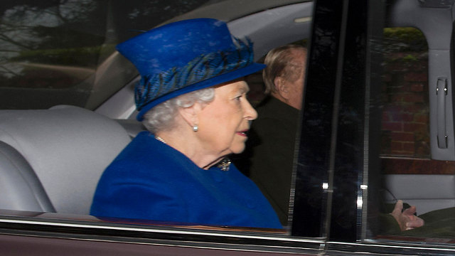 המלכה אליזבת, היום (צילום: רויטרס) (צילום: רויטרס)
