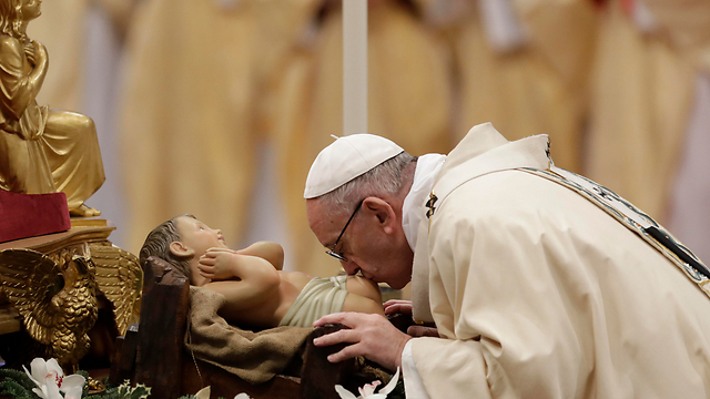 קרא לחרם על המאפיה. האפיפיור פרנסיסקוס (צילום: AP) (צילום: AP)