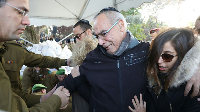 Yael Yekutiel's funeral (Photo: Shaul Golan) (Photo: Shaul Golan)