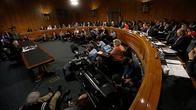 Rex Tillerson at his Senate confirmation hearing (Photo: Reuters)
