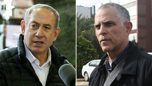 Netanyahu (L) and Mozes (Photos: Avi Moalem and Hillel Maeir/TPS)