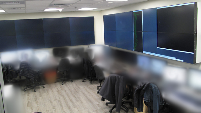 Operations room in the Shin Bet (Photo: Shin Bet)