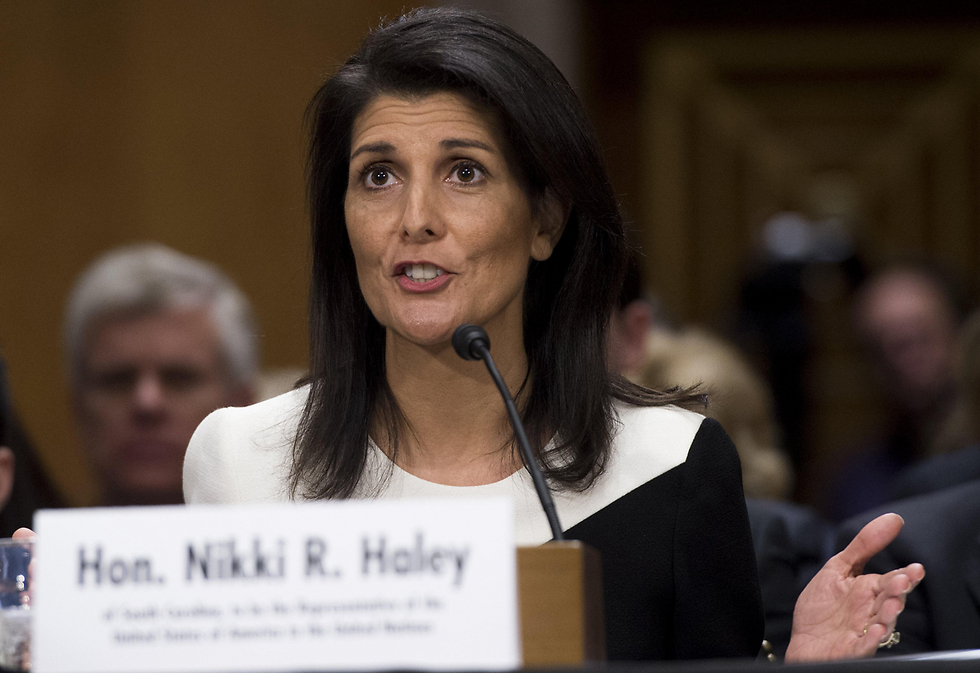 US Ambassador to UN Nikki Haley