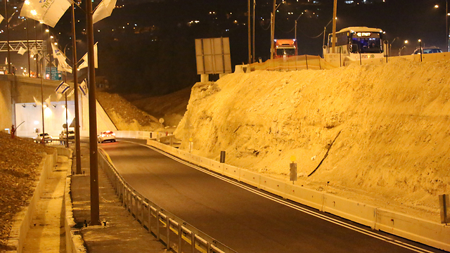 הכניסה למנהרות הראל (צילום: עפר מאיר) (צילום: עפר מאיר)
