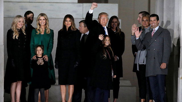 The Trump clan in Washington (Photo: Reuters)