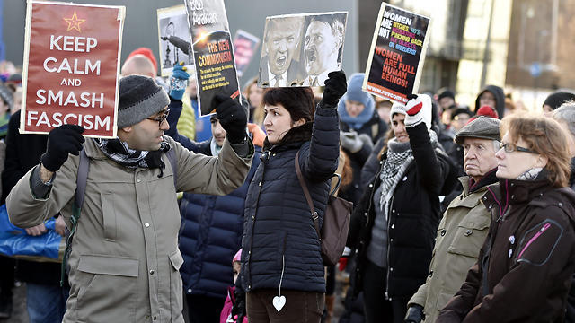 Protest march in Finland (Photo: AFP)