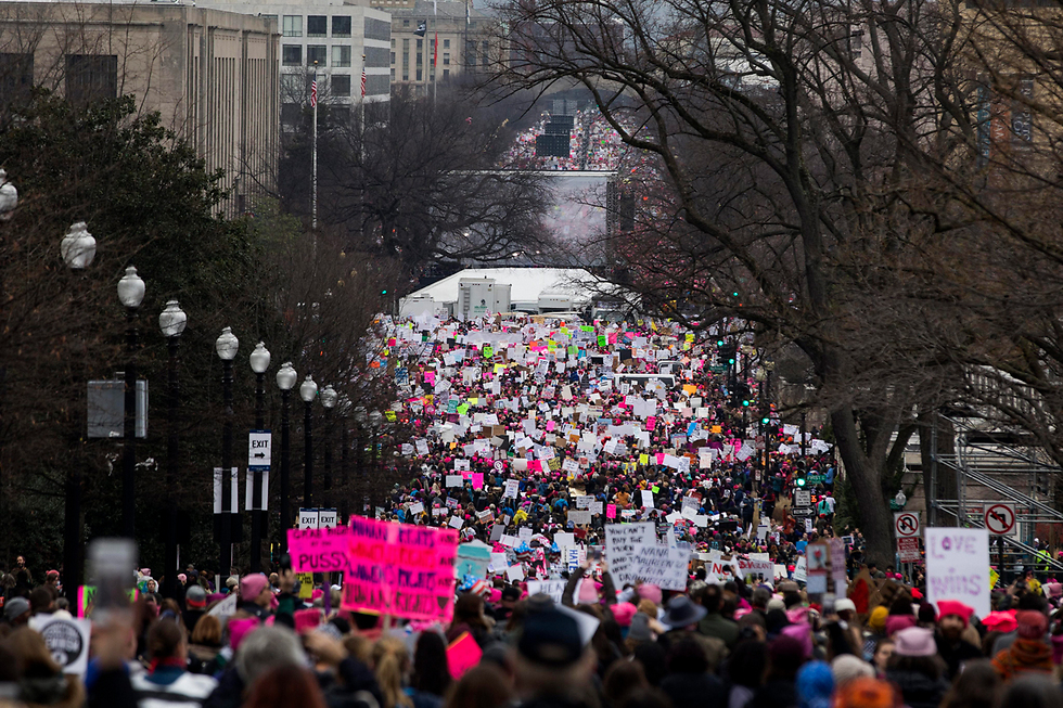 Protest rally in Washington DC (Photo: EPA)