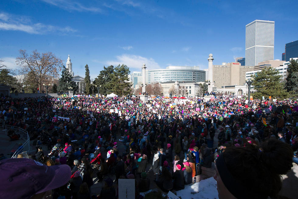 Protest march in Colorado (Photo: AFP)