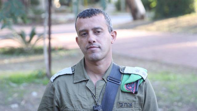 Lt. Col. Elad Cohen. ‘Positive chutzpah’ (Photo: Motti Kimchi)