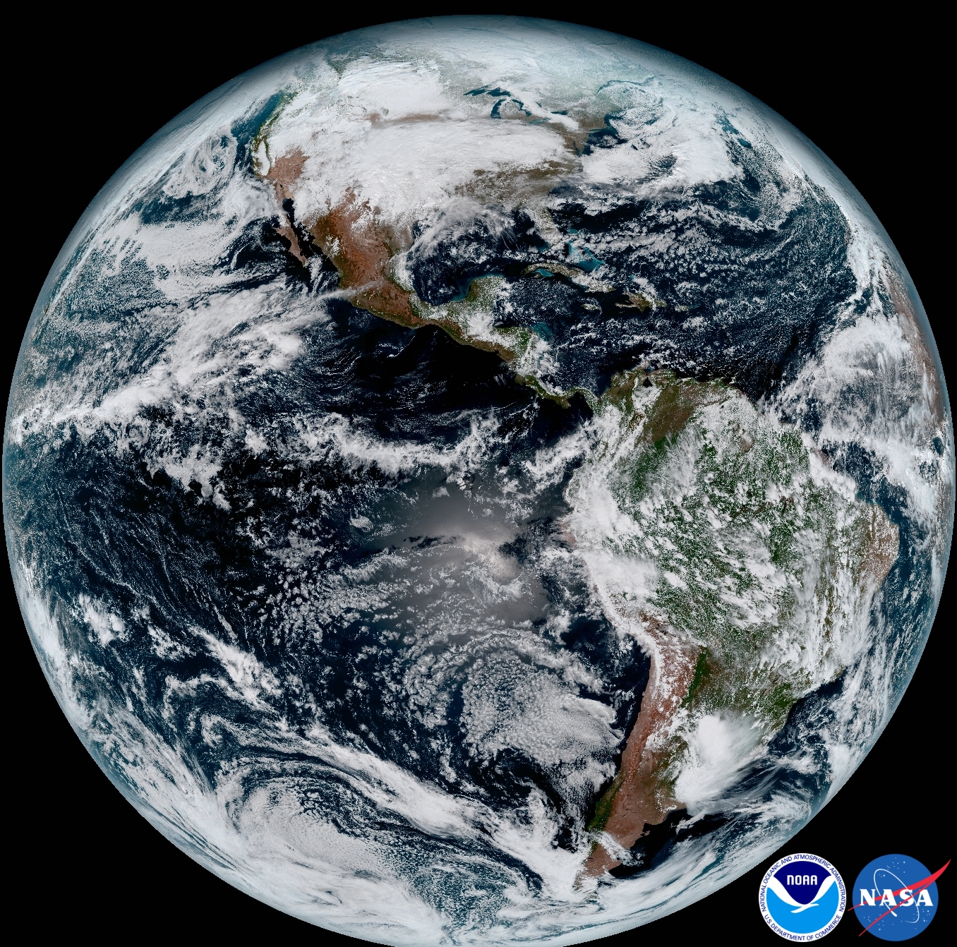  (צילום: NASA/NOAA)