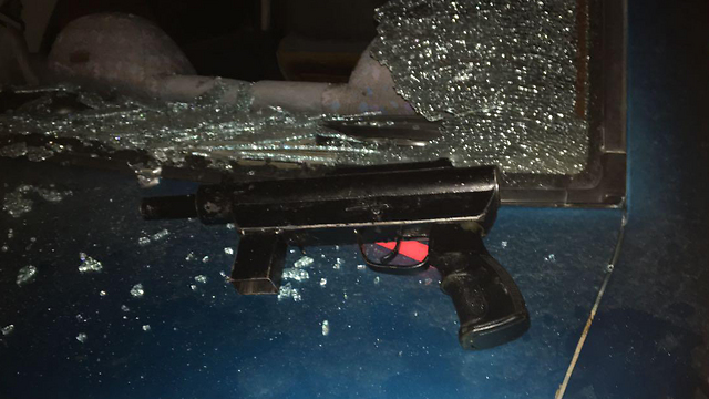 El arma utilizada en el Marco de tiro Nead Abud (FDI Portavoz)