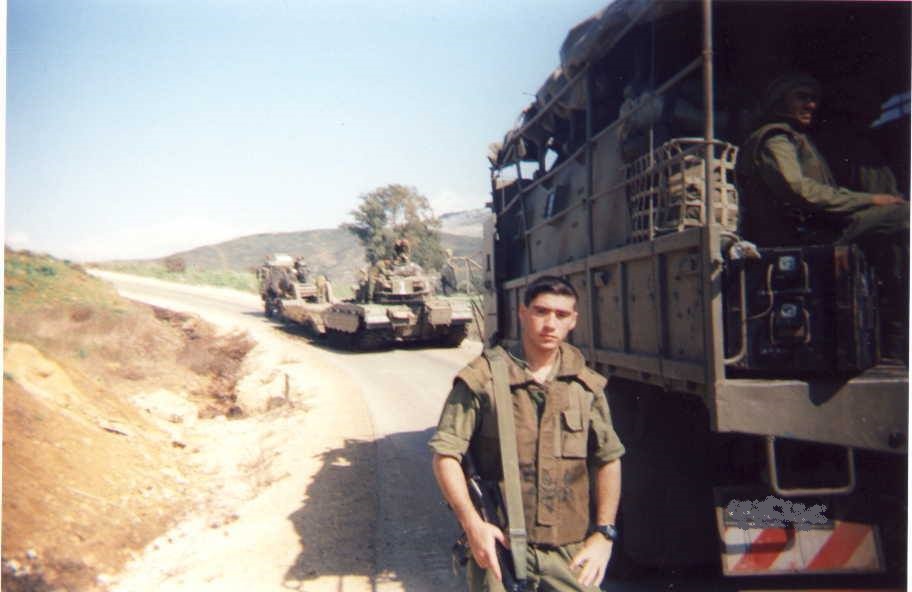 Алекс Гейнер в ЦАХАЛе, 1996 год