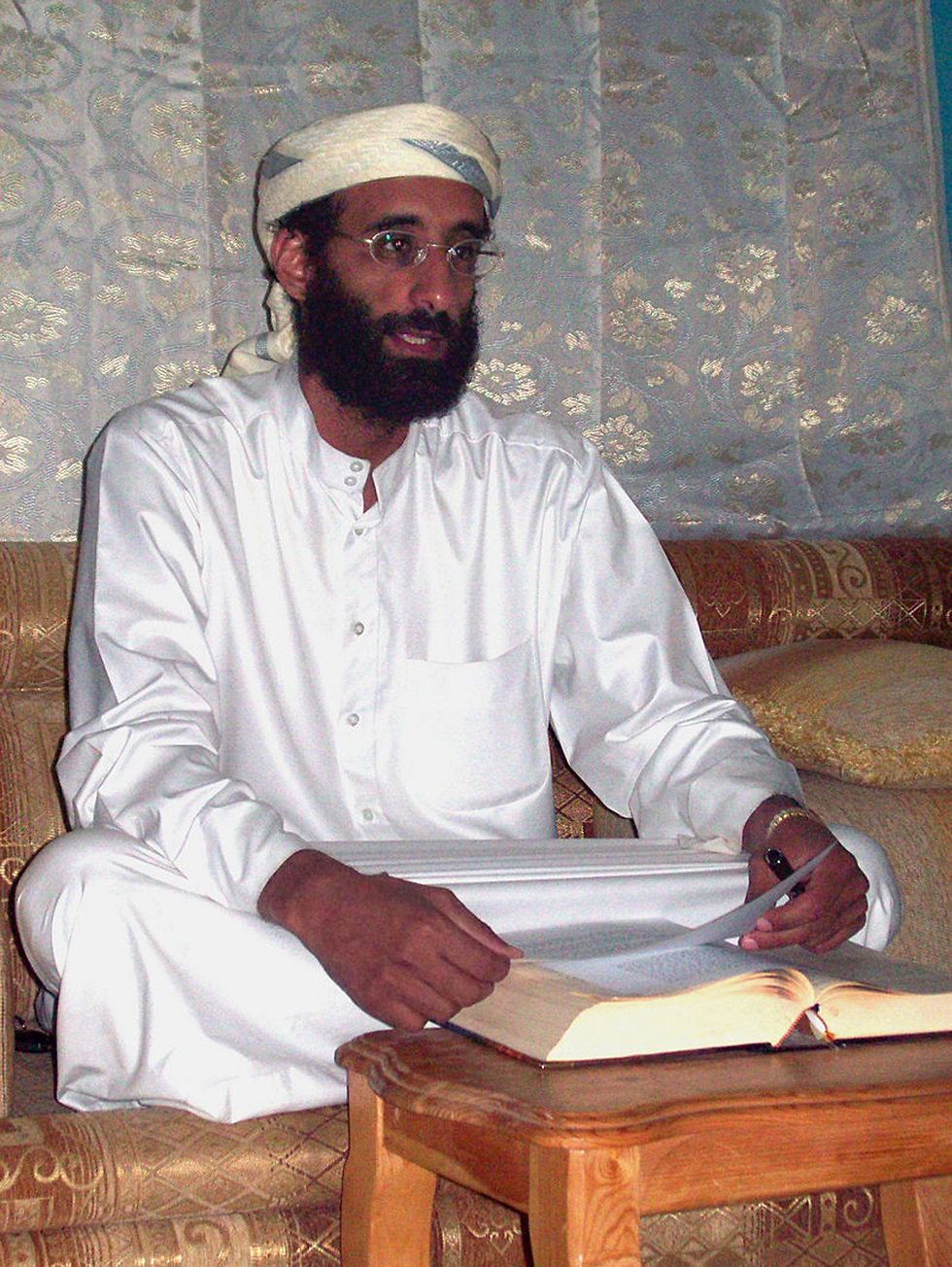 הטרוריסט האמריקני-תימני אל-אוולאקי. חוסל ב-2011 (צילום: ויקיפדיה) (צילום: ויקיפדיה)