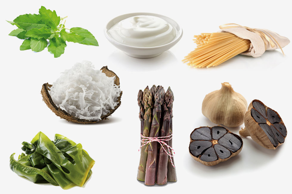 פסטות אלטרנטיביות, מאכלים סגולים, אצות בכל דבר וקוקוס לרוב.  המזון החדש (צילום: Shutterstock)