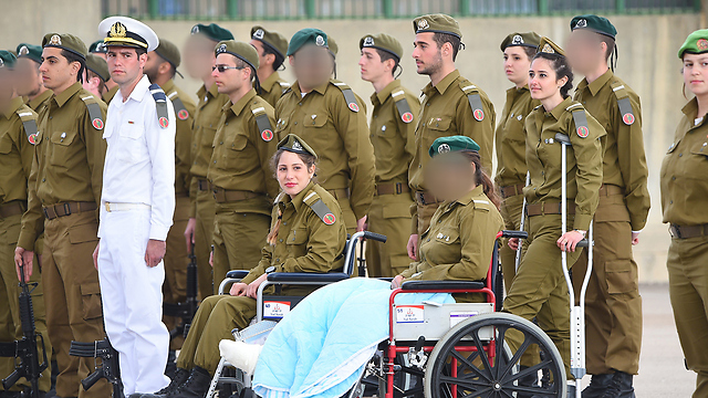 The officers' graduation ceremony (Photo: Yisrael Yosef)