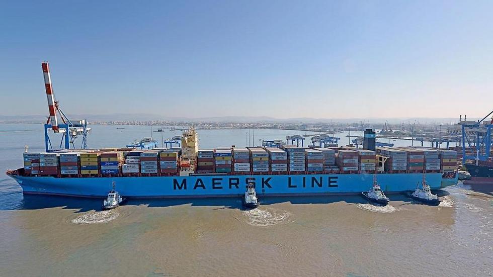 Судно Maersk Elba. Фото: Верфи в Венеции