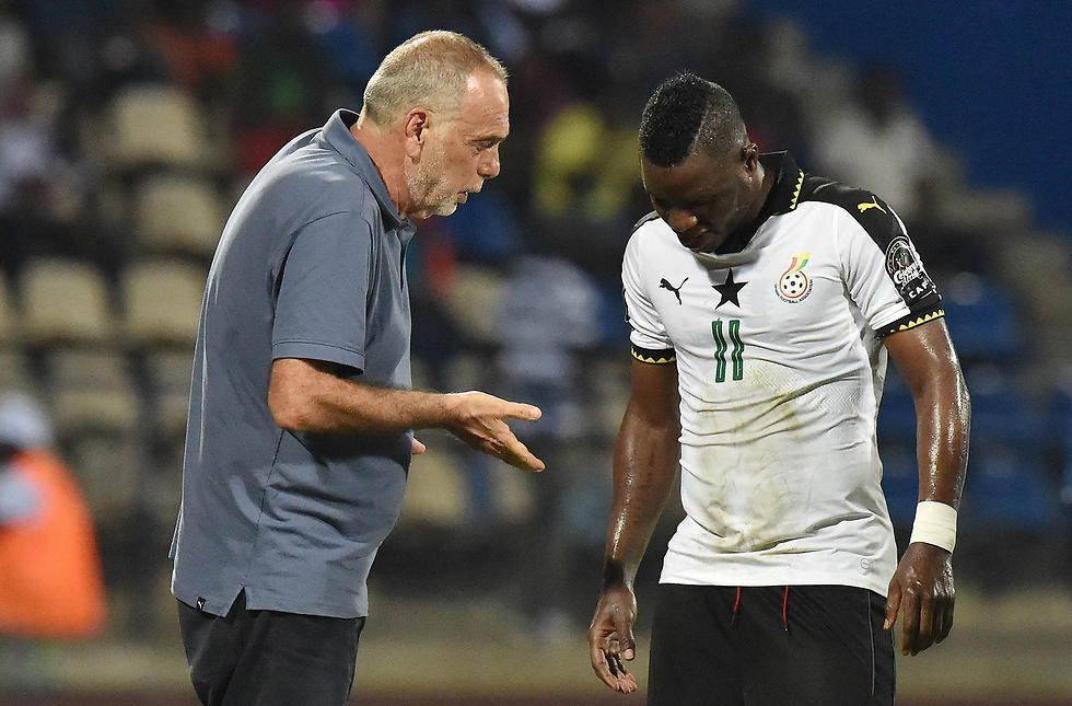 עוד גמר, עוד הפסד. גרנט בנבחרת גאנה (צילום: AFP) (צילום: AFP)