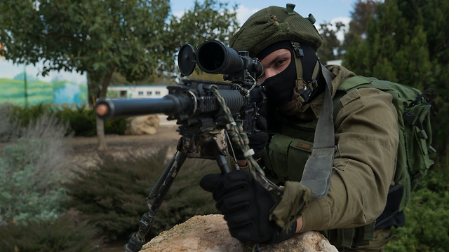 Gaza Division combat soldier (Photo: IDF Spokesperson's Unit)
