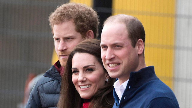 Other possible visitors: The Duke and Duchess of Cambridge before Prince Harry (Photo: EPA)