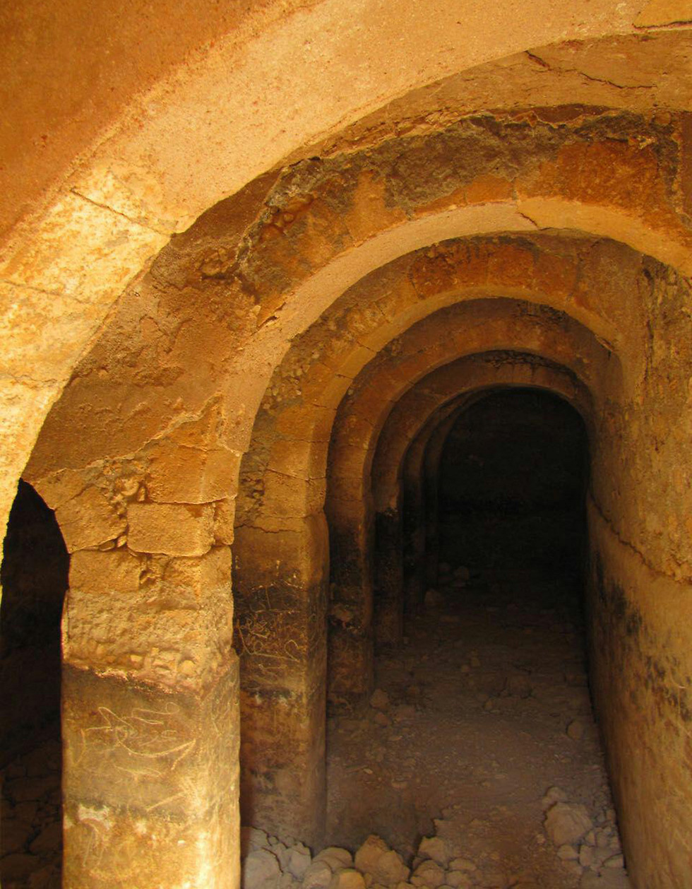 A site from the Byzantine period (Photo: Shomrim al Hanetzach)