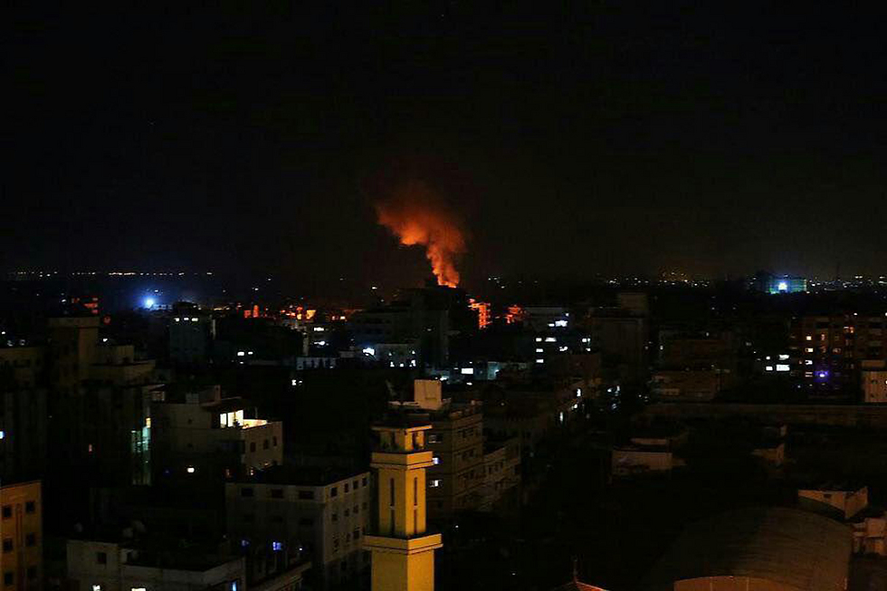 Удары ЦАХАЛа по объектам ХАМАСа в Газе
